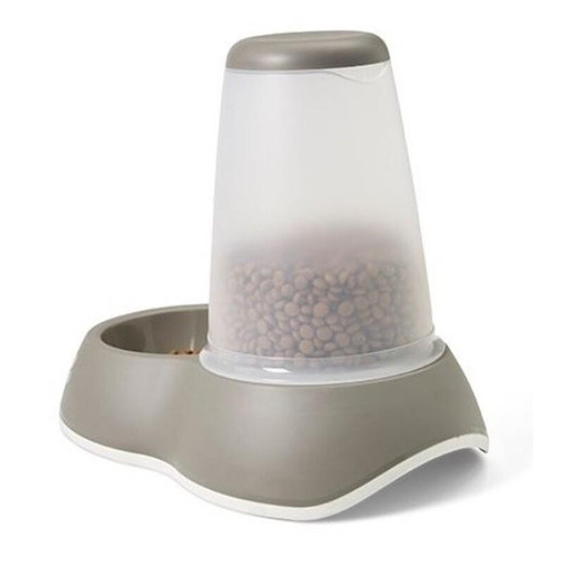 Savic Loop Food Store Medium Αυτόματη Ταΐστρα 1,5L Warm Grey