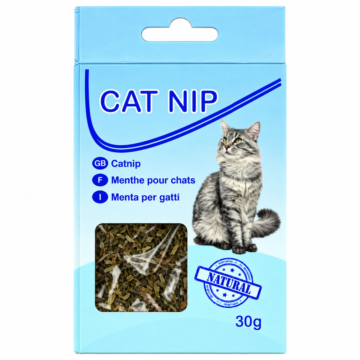 Donald Cat Nip Box Αποξηραμένο Catnip 30g