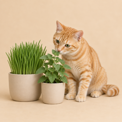 Catnip & Χόρτο Γάτας