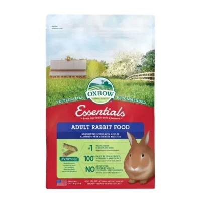 Oxbow Essentials Adult Rabbit Τροφή Ενήλικου Κουνελιού 2,28kg