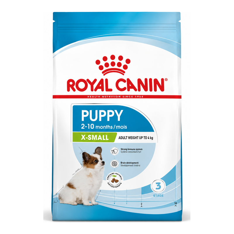 Royal Canin X-Small Puppy Ξηρά Τροφή για Κουτάβια Πολύ Μικρόσωμων Φυλών