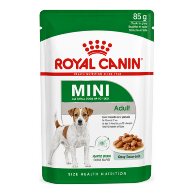 Royal Canin Mini Adult Chunks in Gravy 85g