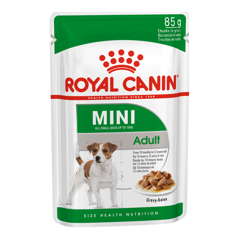 Royal Canin Mini Adult Υγρή Τροφή για Μικρόσωμους Σκύλους σε Σάλτσα 85g