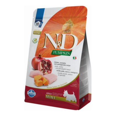 Farmina N&D Pumpkin Chicken & Pomegranate Adult Mini