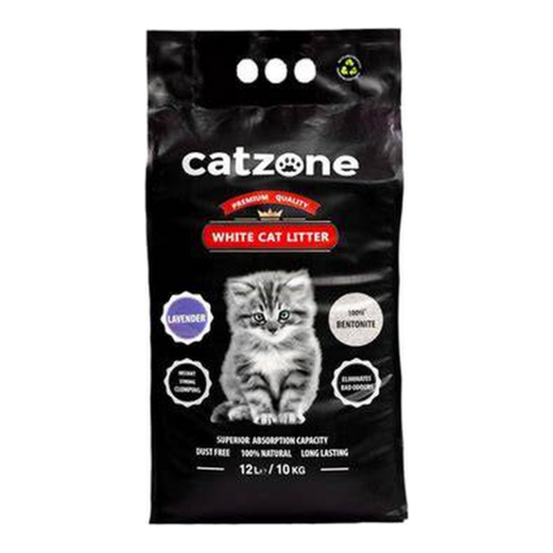 Catzone Lavender Άμμος Γάτας με Άρωμα Λεβάντας
