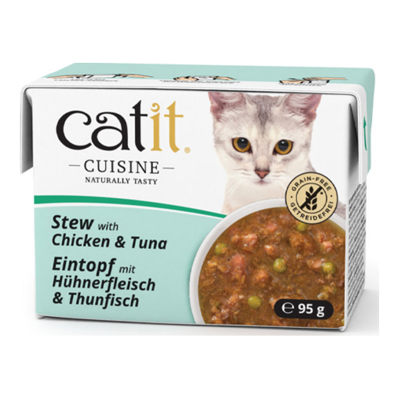 Catit Cuisine Stew Chicken & Tuna – Υγρή Τροφή Γάτας 95g