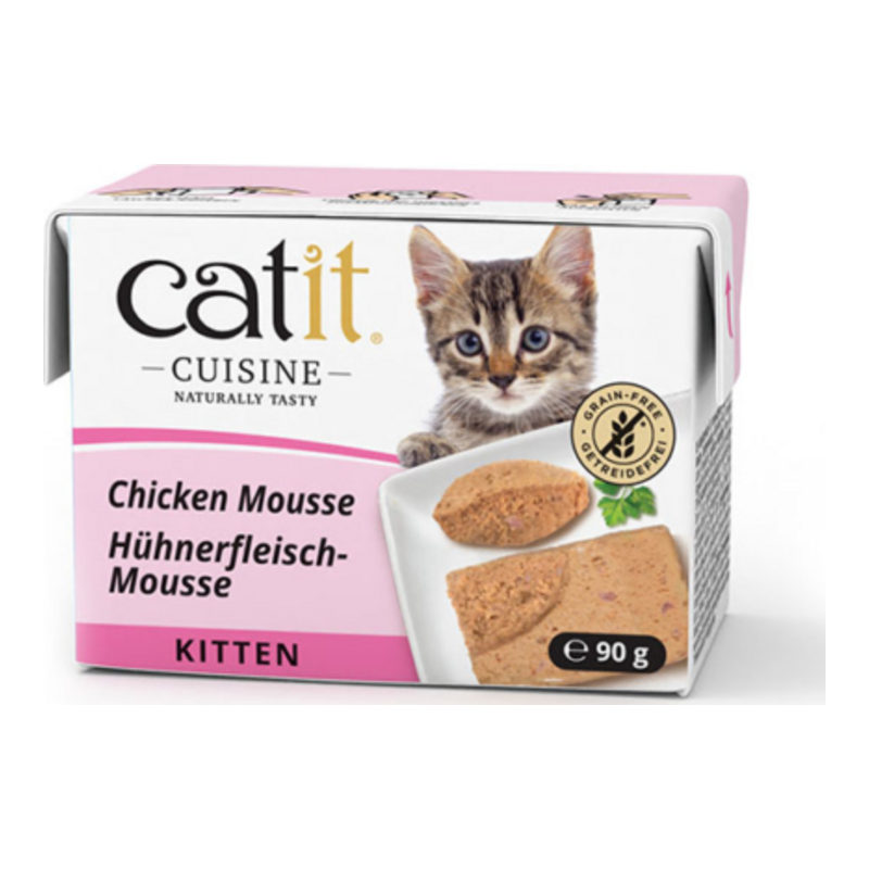 Catit Cuisine Chicken Mousse Kitten – Υγρή Τροφή Γάτας 90g