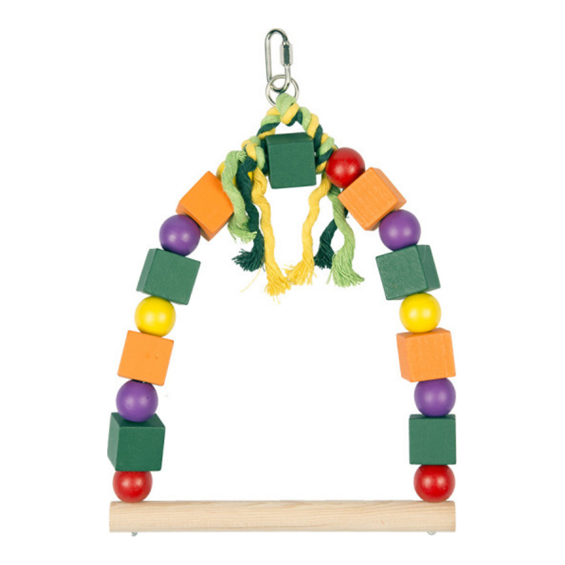 Duvo+ Colorful Birdswing Κούνια Πτηνών 20×29cm