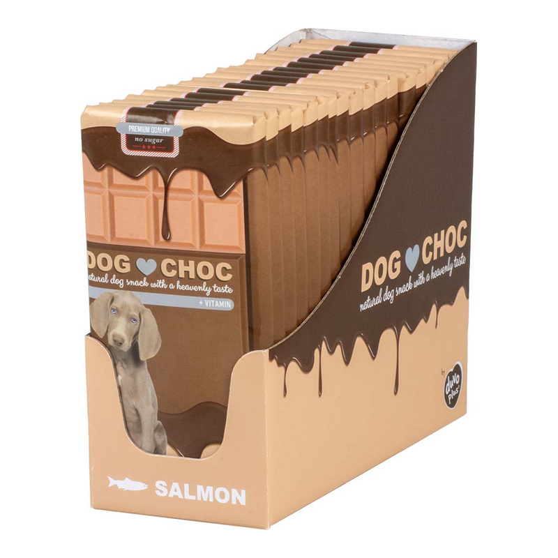 Duvo+ Dog Choc Salmon – Λιχουδιά Σκύλου 100g