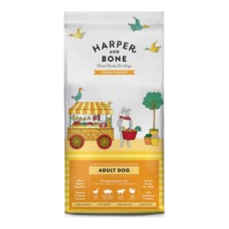 Harper & Bone Fresh Market Adult Medium/Large – Ξηρά Τροφή Σκύλου 2kg