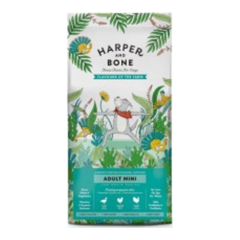 Harper & Bone Flavours of the Farm Adult Mini – Ξηρά Τροφή Σκύλου 2kg