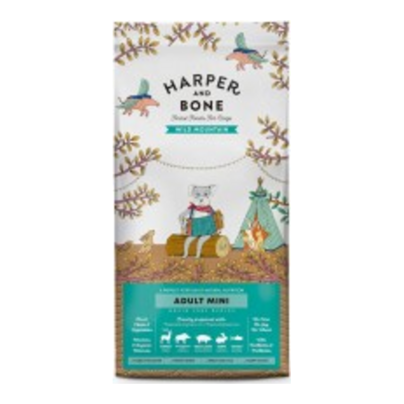 Harper & Bone Wild Mountain Adult Mini – Ξηρά Τροφή Σκύλου 2kg