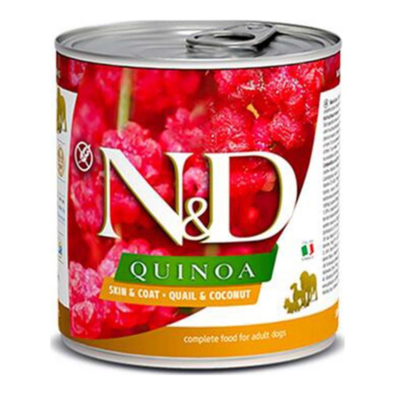 Farmina N&D Quinoa Skin & Coat Quail & Coconut Υγρή Τροφή Σκύλου 285g