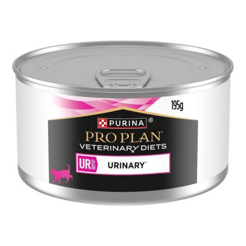 Purina Pro Plan Veterinary Diets Feline UR ST/OX Urinary Mousse Υγρή Διαιτητική Τροφή Γάτας 195g
