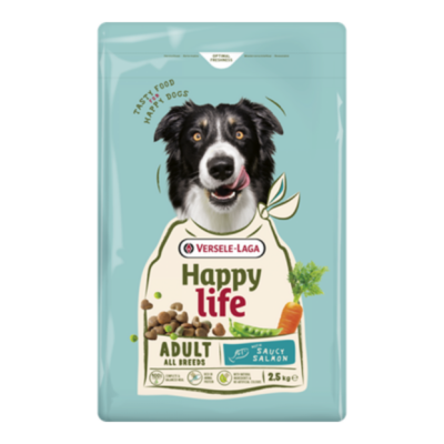 Versele-Laga Happy Life Adult with Salmon Ξηρά Τροφή Σκύλου 2.5kg