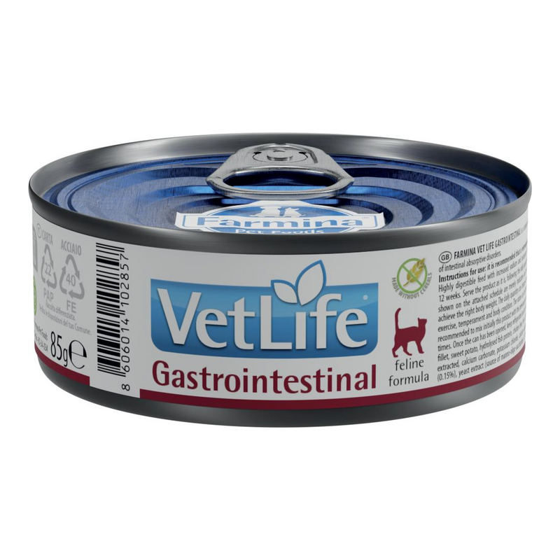 Farmina Vet Life Gastrointestinal Υγρή Διαιτητική Τροφή Γάτας 85g