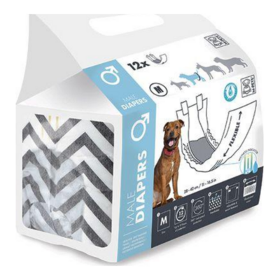 M-Pets Πάνες Αρσενικού Σκύλου M 12τμχ