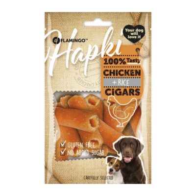 Flamingo Hapki Chicken & Rice Cigars 85g